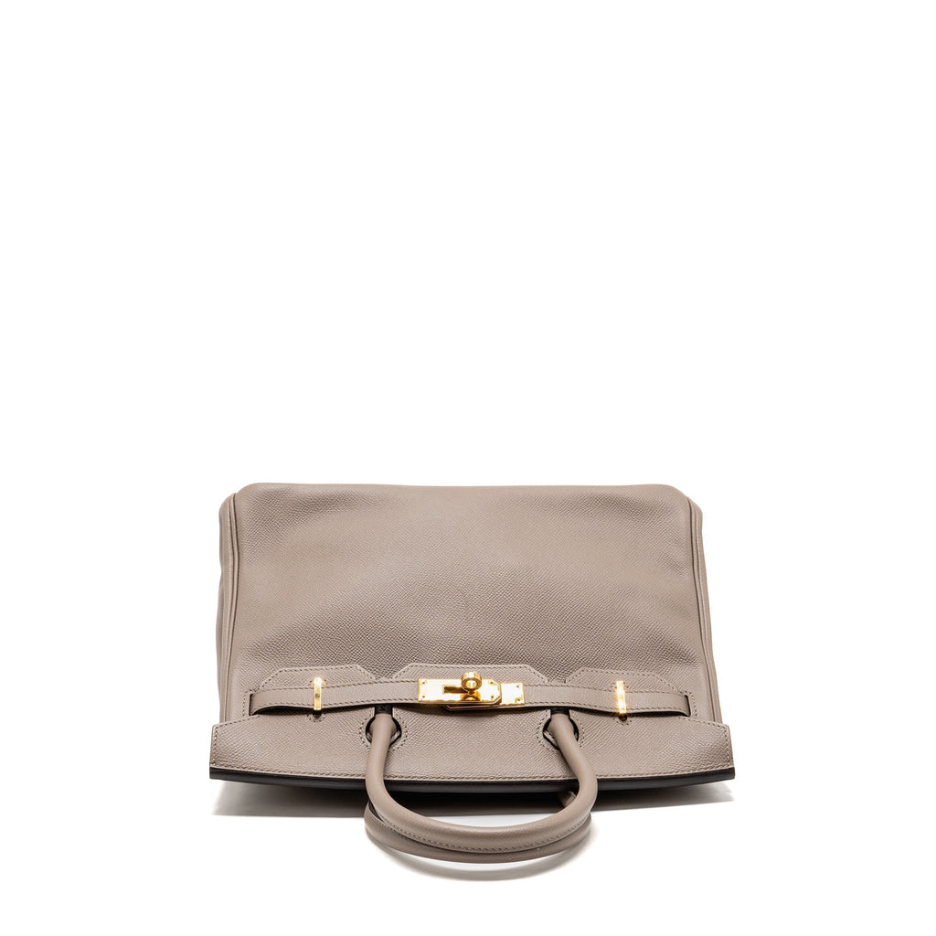 HERMES BIRKIN 30 EPSOM M8 GRIS ASPHALT GHW