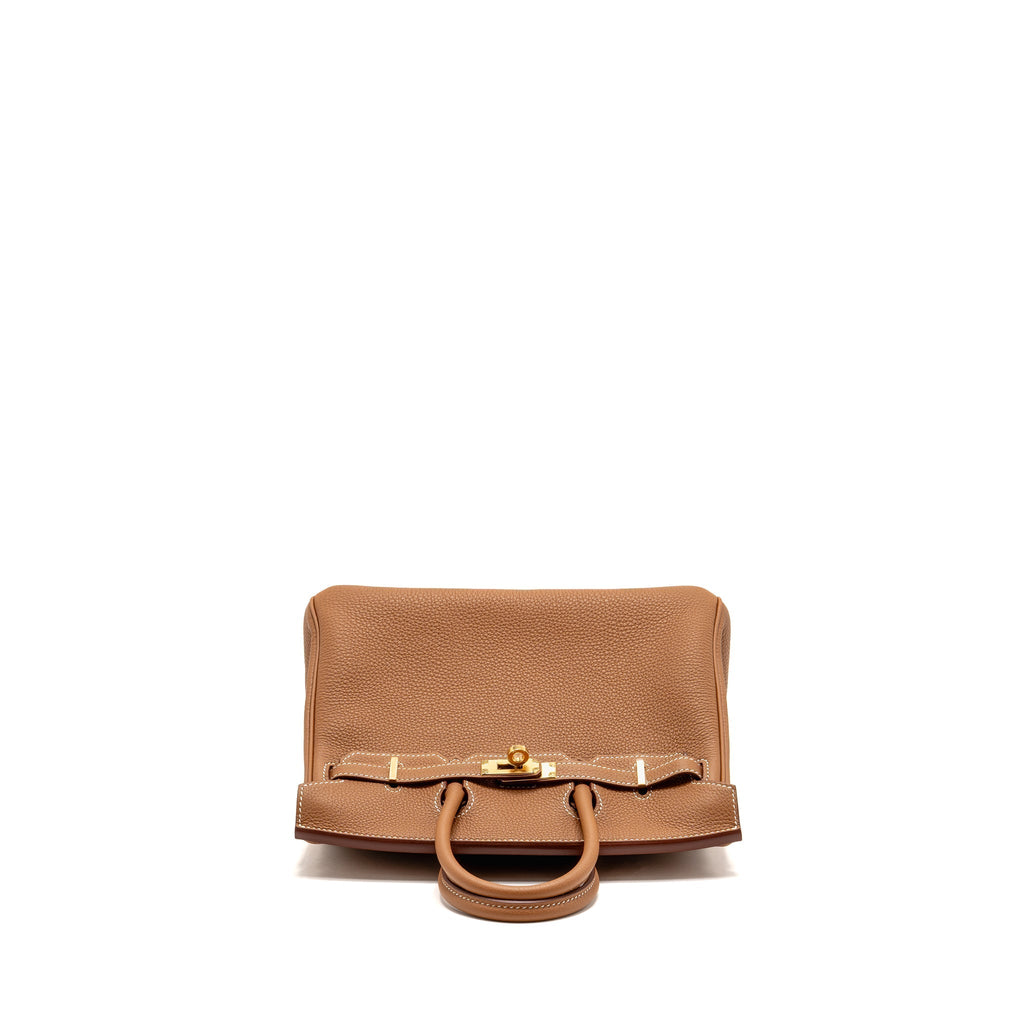 HERMES BIRKIN 25 TOGO GOLD GHW