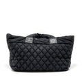 COCOON TRAVEL TOTE BAG NYLON/CANVAS BLACK SHW