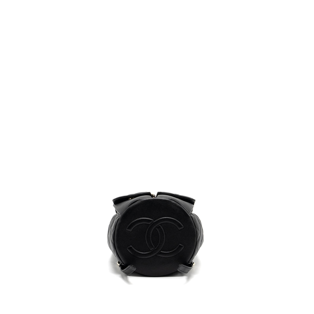 22S MINI BACKPACK CAVIAR BLACK LGHW(MICROCHIP)