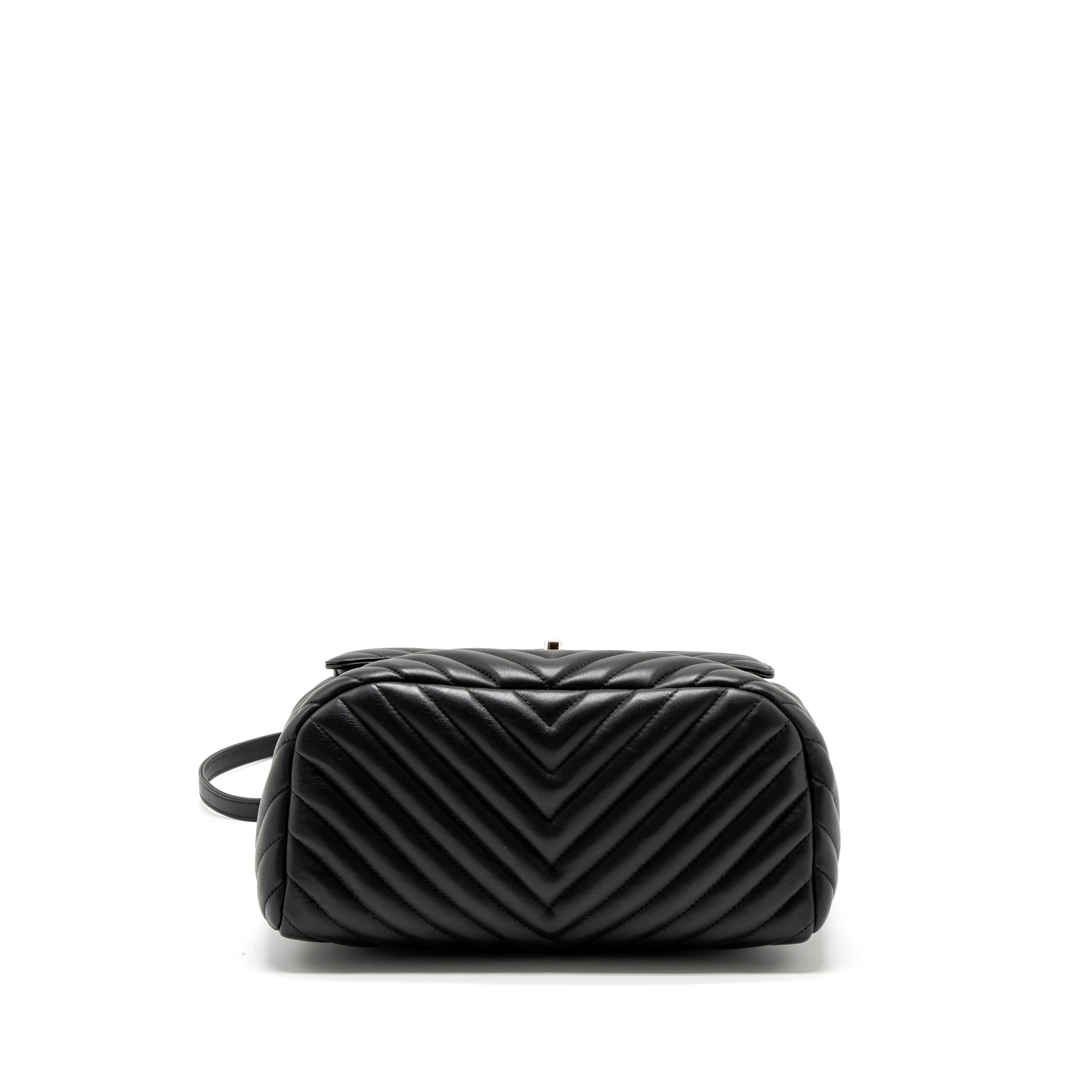 URBAN SPIRIT BACKPACK CHEVRON CALFSKIN BLACK SHW