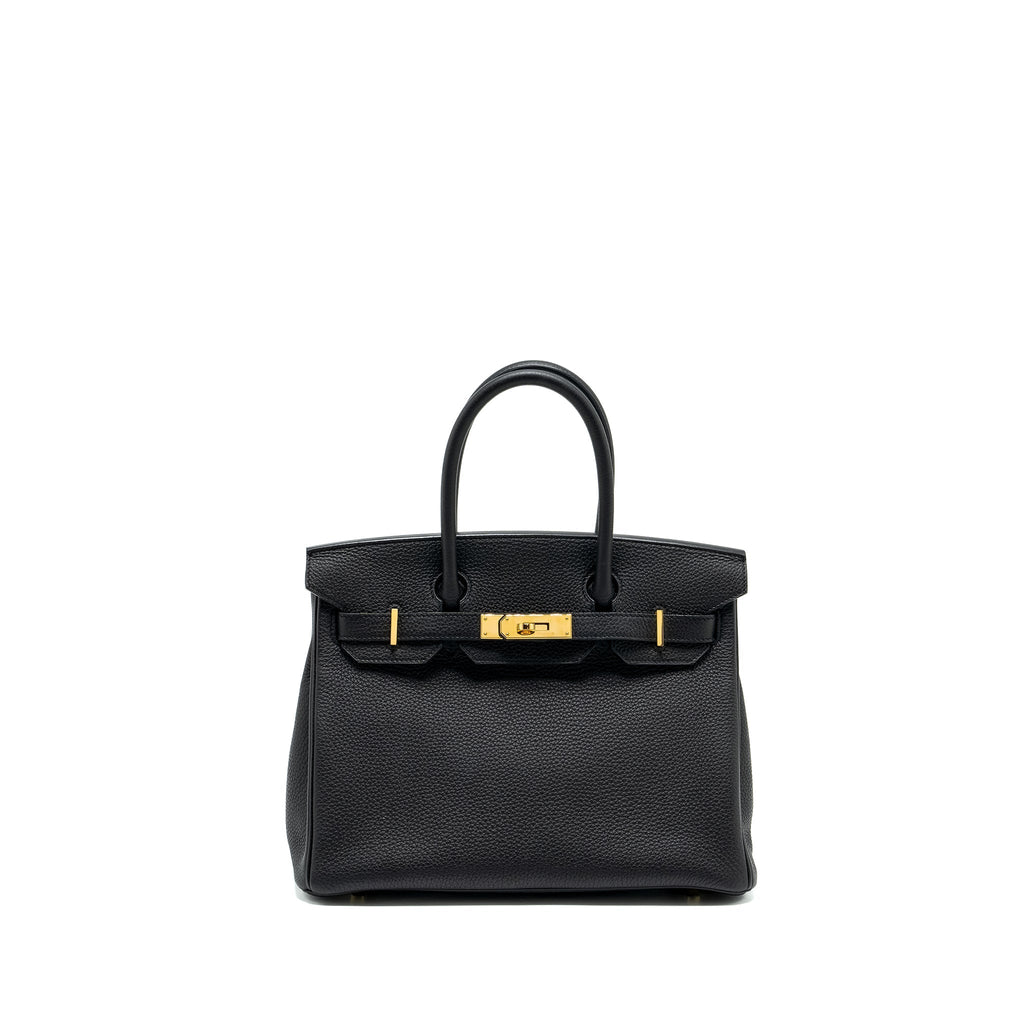 HERMES BIRKIN 30 TOGO BLACK GHW