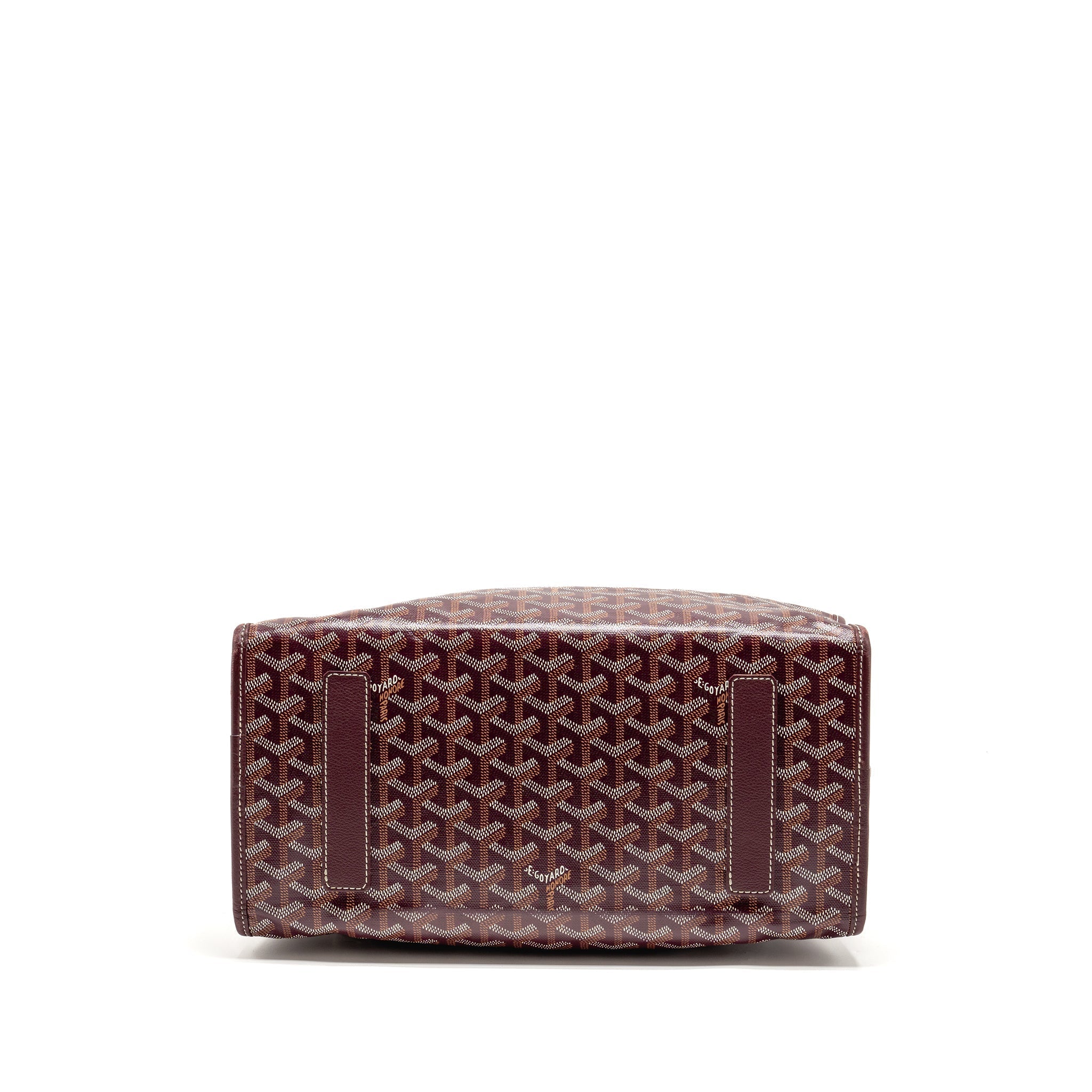 SAINT LEGER BACKPACK GOYARDINE CANVAS BURGUNDY SHW