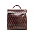 SAINT LEGER BACKPACK GOYARDINE CANVAS BURGUNDY SHW