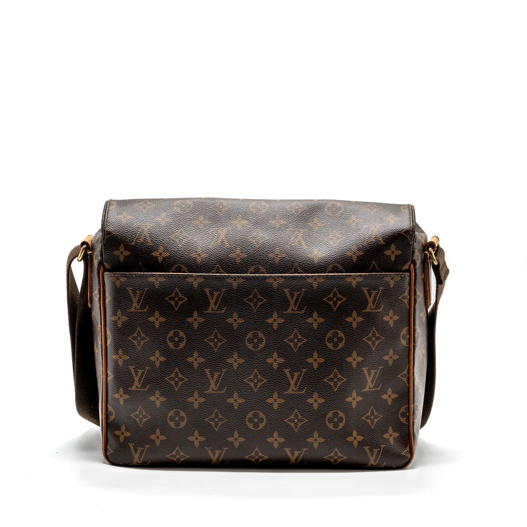 MEN’S MESSENGER BAG MONOGRAM CANVAS GHW