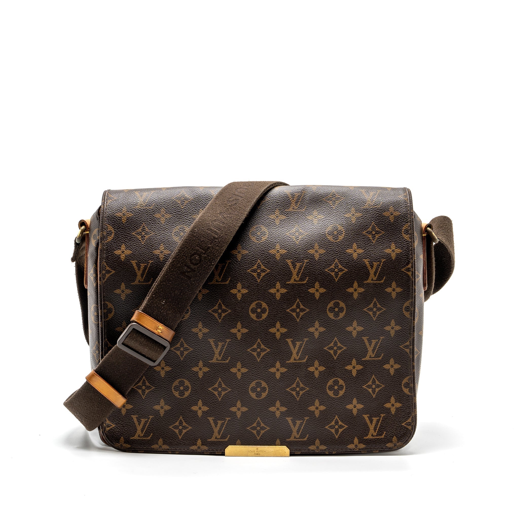 MEN’S MESSENGER BAG MONOGRAM CANVAS GHW