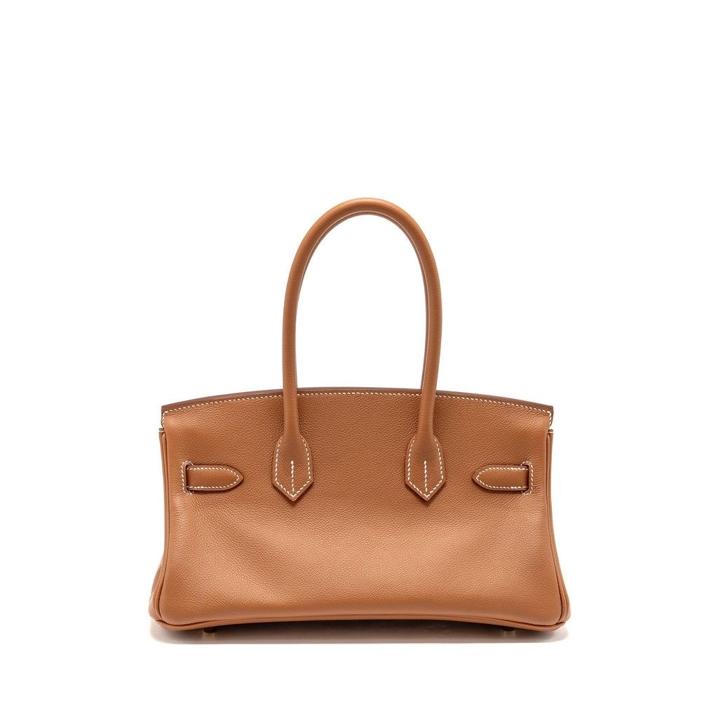 HERMES BIRKIN SHOULDER 29 EVERCOLOR GOLD GHW