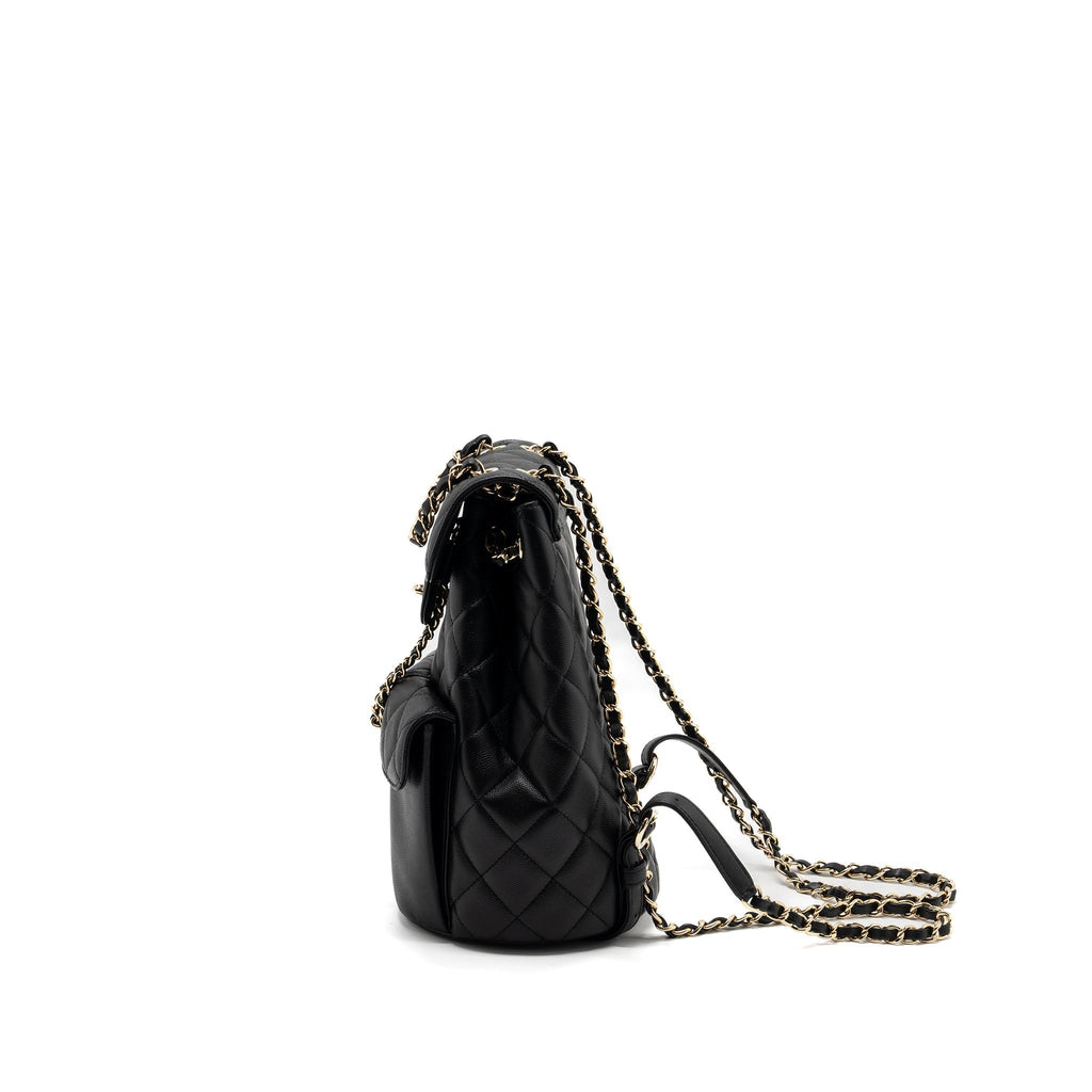 22S MINI BACKPACK CAVIAR BLACK LGHW(MICROCHIP)