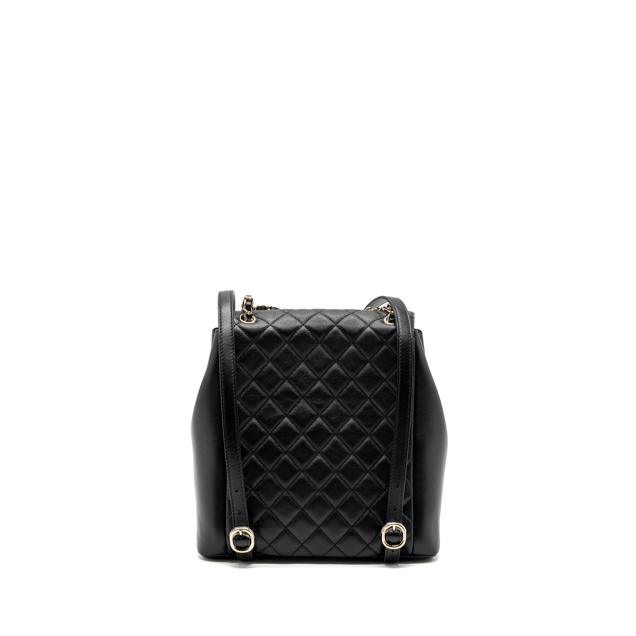 23A TRIPLE PACK BACKPACK CALFSKIN BLACK LGHW (MICROCHIP)