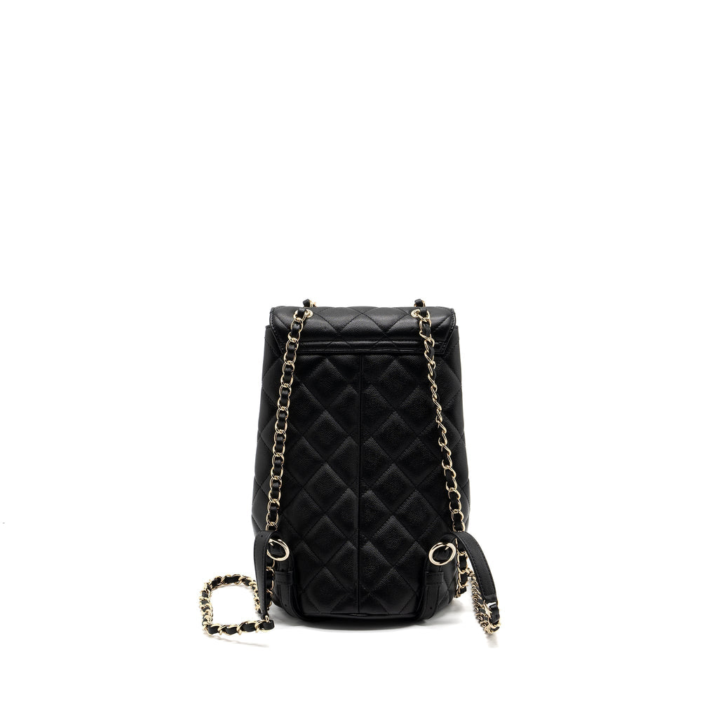22S MINI BACKPACK CAVIAR BLACK LGHW(MICROCHIP)