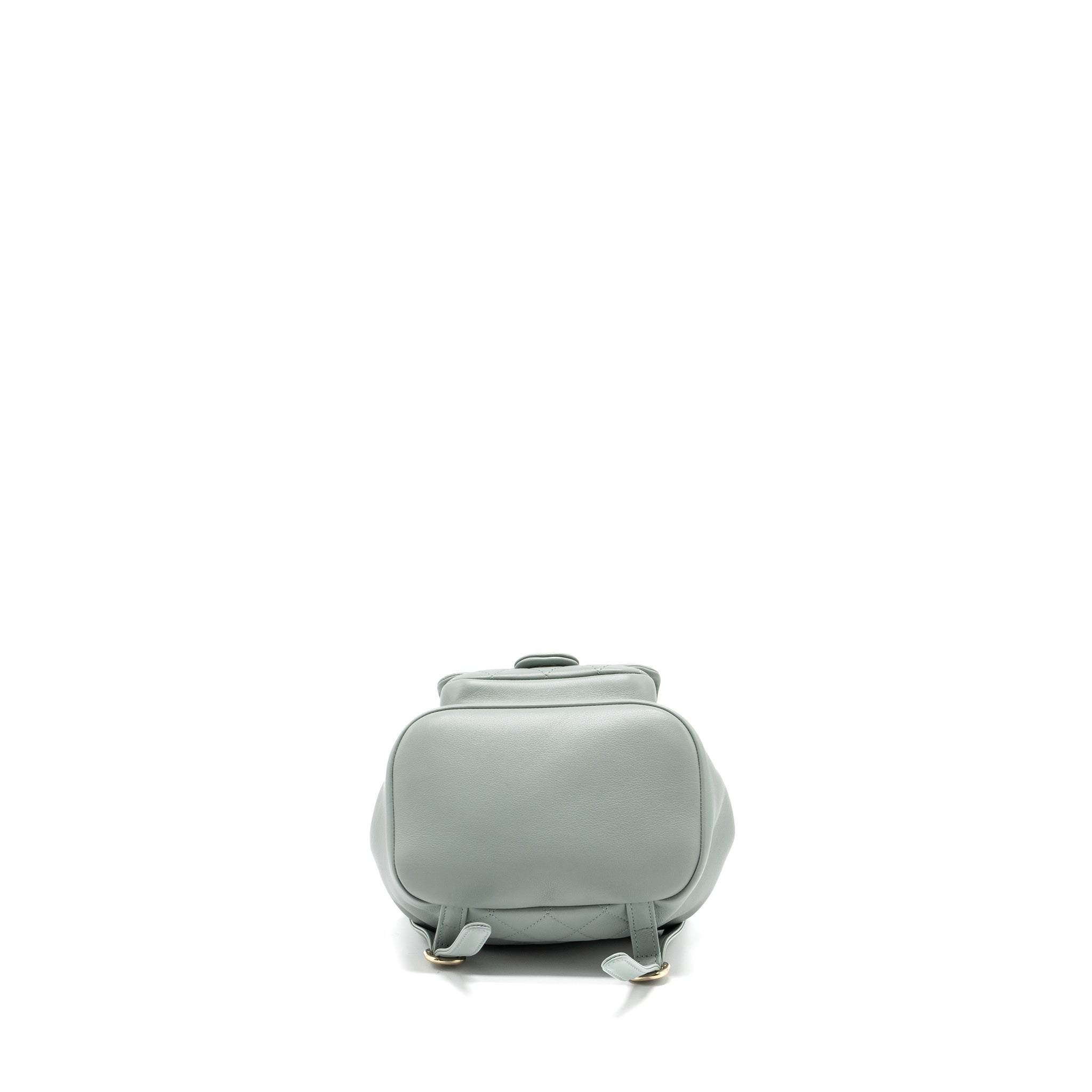 23C MINI DUMA BACKPACK CALFSKIN LIGHT GREY LGHW (MICROCHIP)