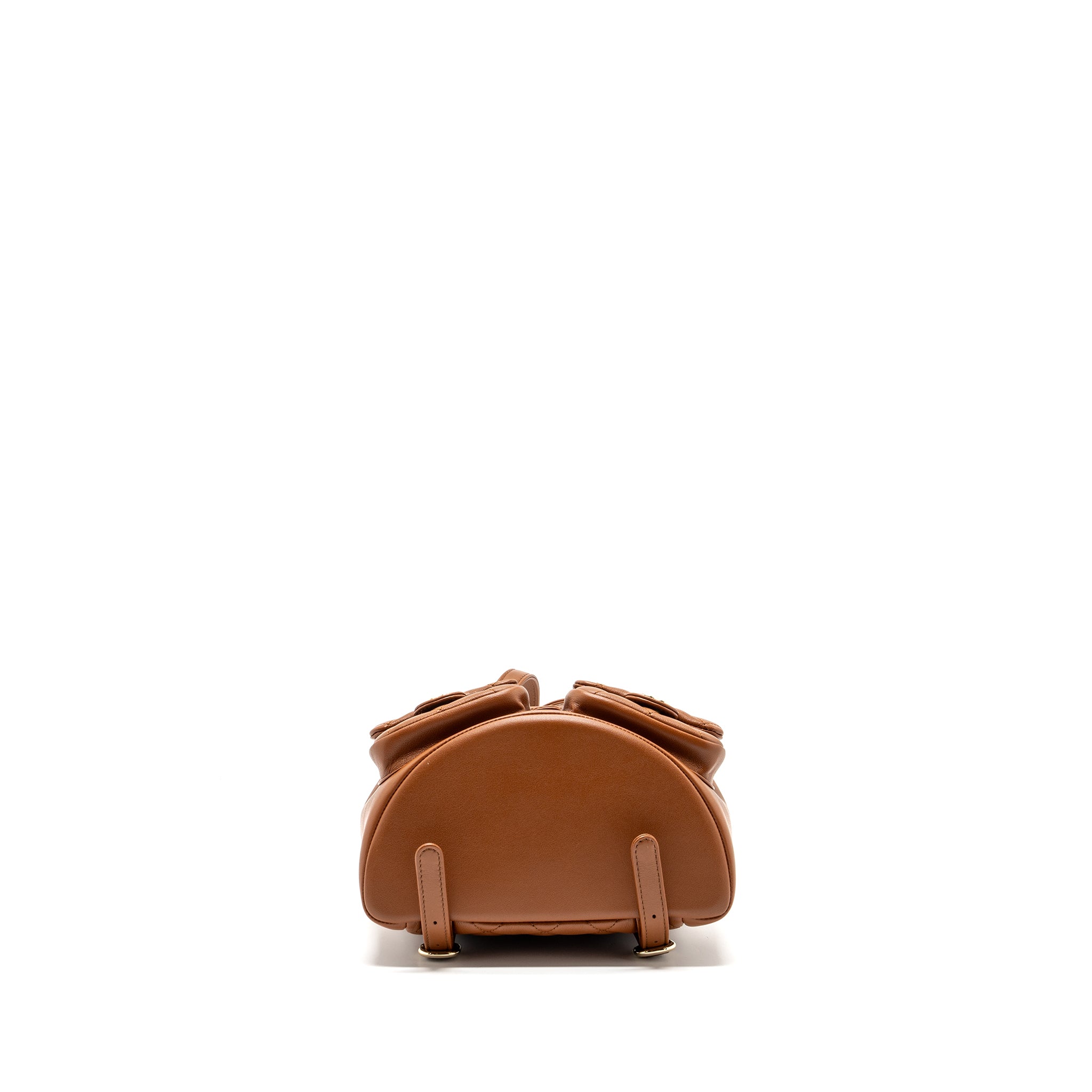 23A TRIPLE PACK BACKPACK CALFSKIN CARAMEL LGHW (MICROCHIP)