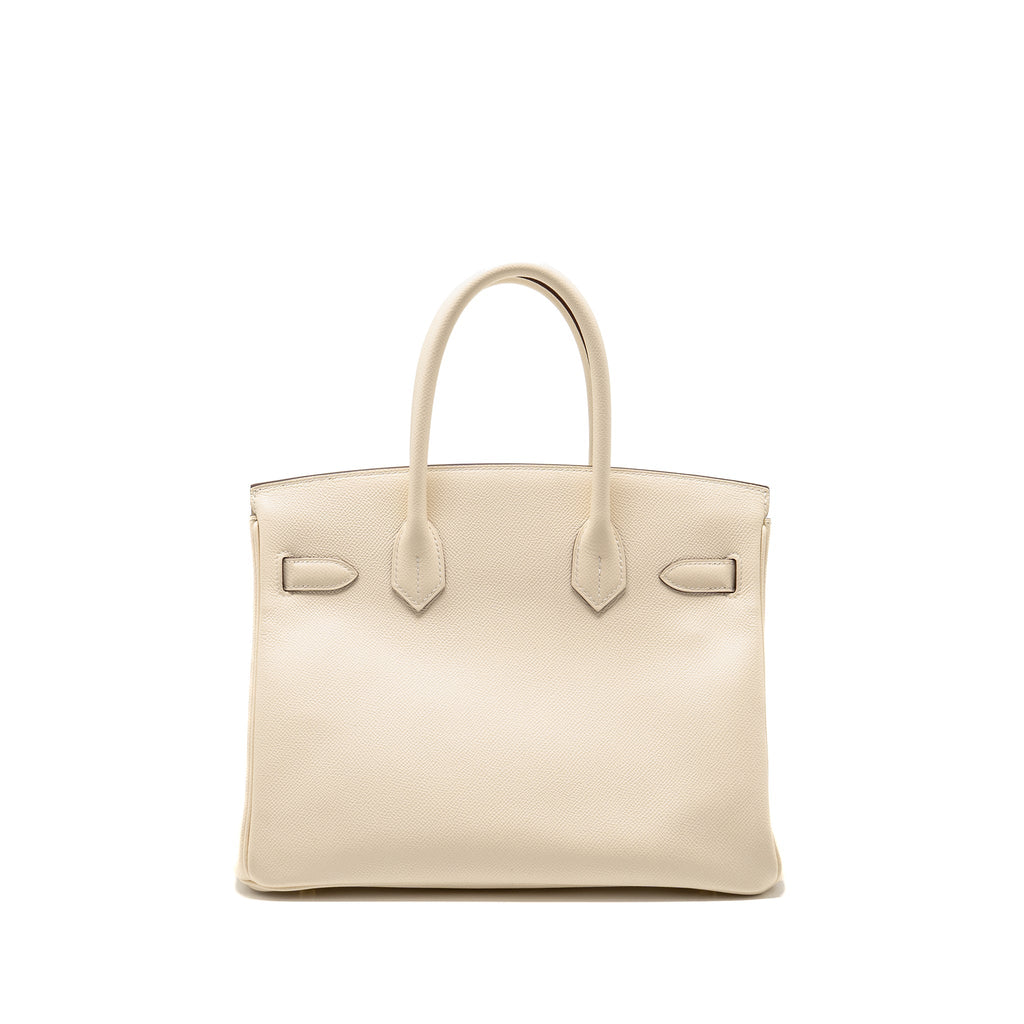 HERMES BIRKIN 30 EPSOM NATA GHW