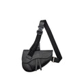 HOMME SADDLE BAG CALFSKIN BLACK SHW