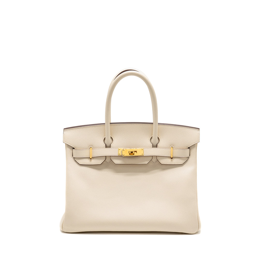 HERMES BIRKIN 30 EPSOM NATA GHW