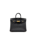 HERMES BIRKIN 25 TOGO BLACK RGHW