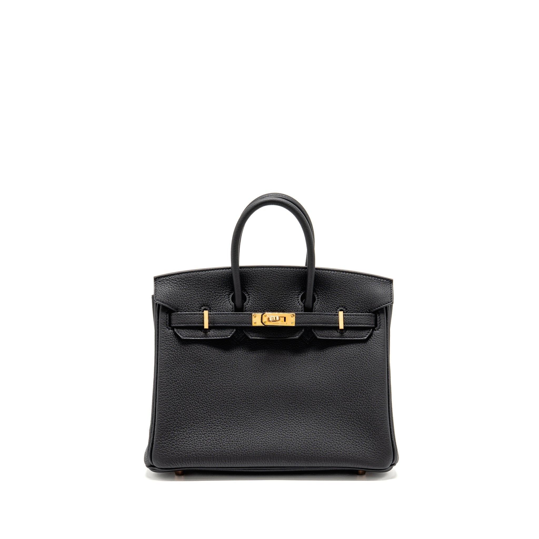 HERMES BIRKIN 25 TOGO BLACK RGHW