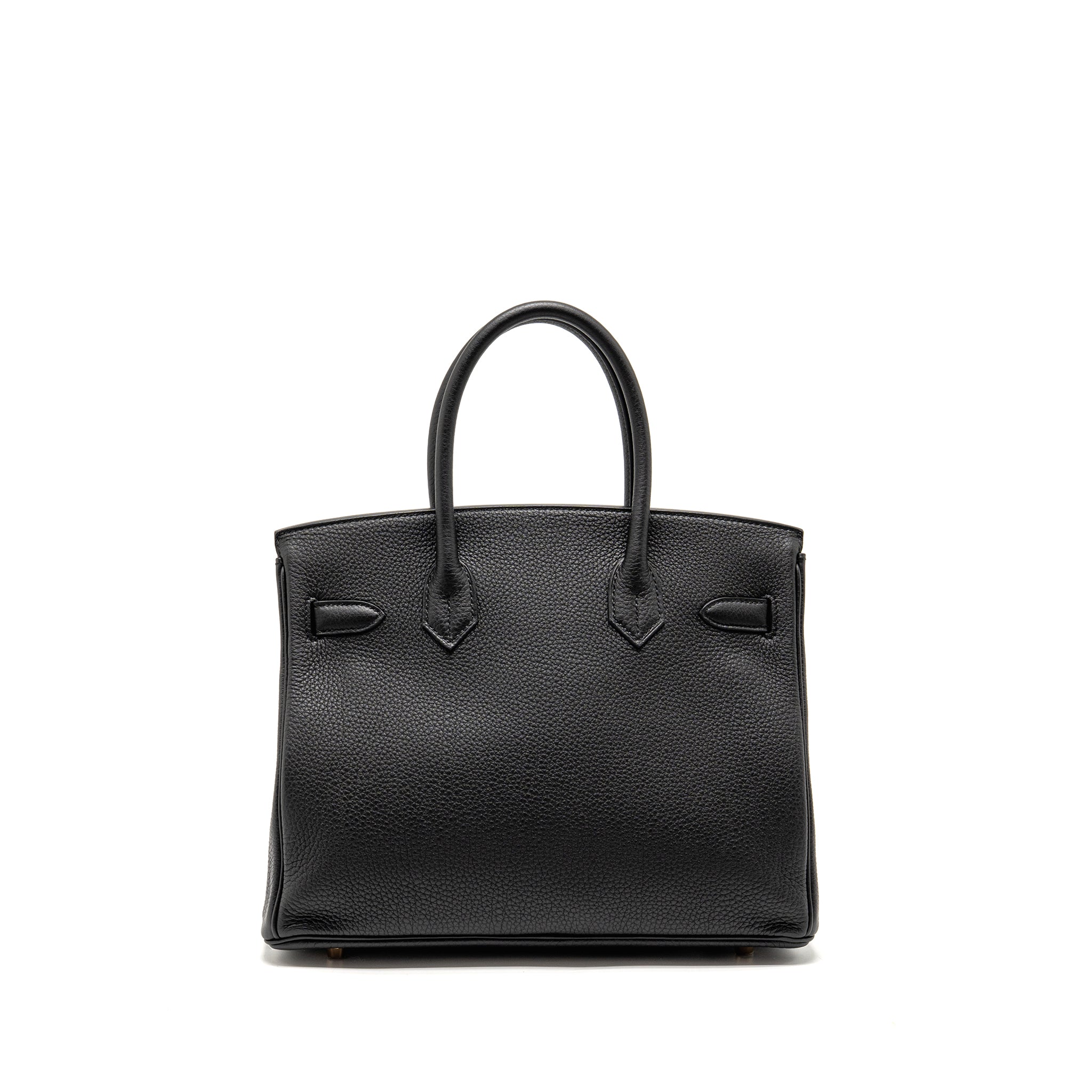 HERMES BIRKIN 30 TOGO BLACK RGHW