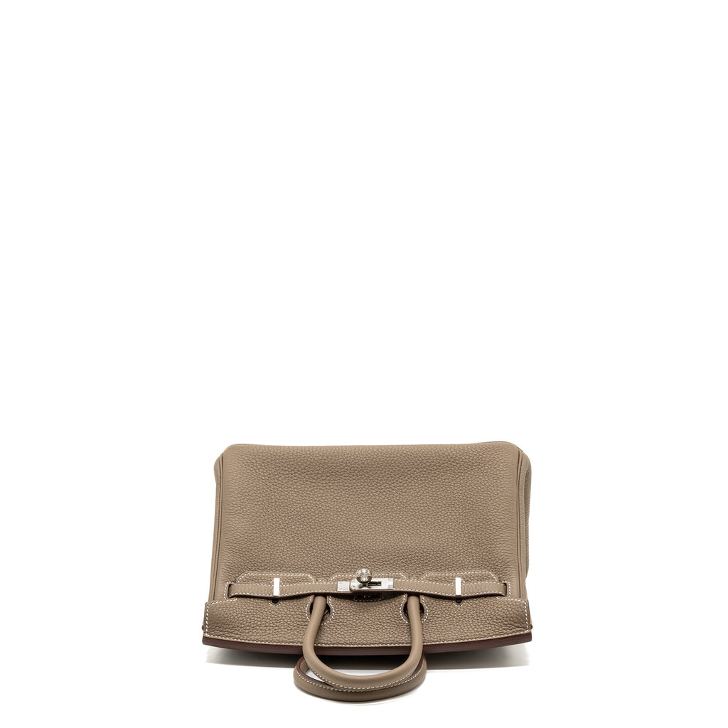 HERMES BIRKIN 25 TOGO ETOUPE SHW