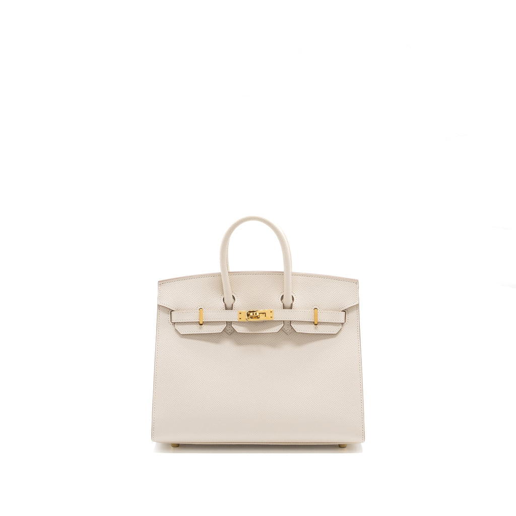 HERMES BIRKIN 25 EPSOM CRAIE GHW