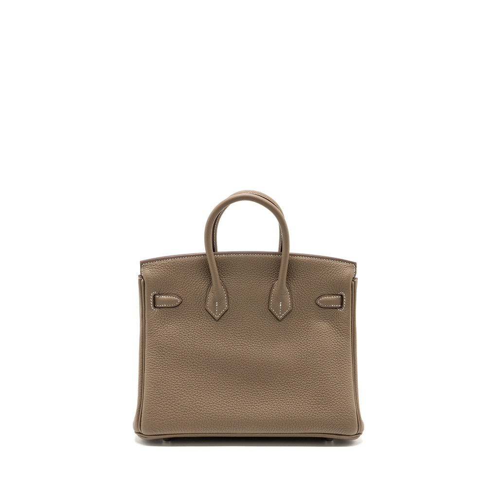 HERMES BIRKIN 25 TOGO ETOUPE SHW