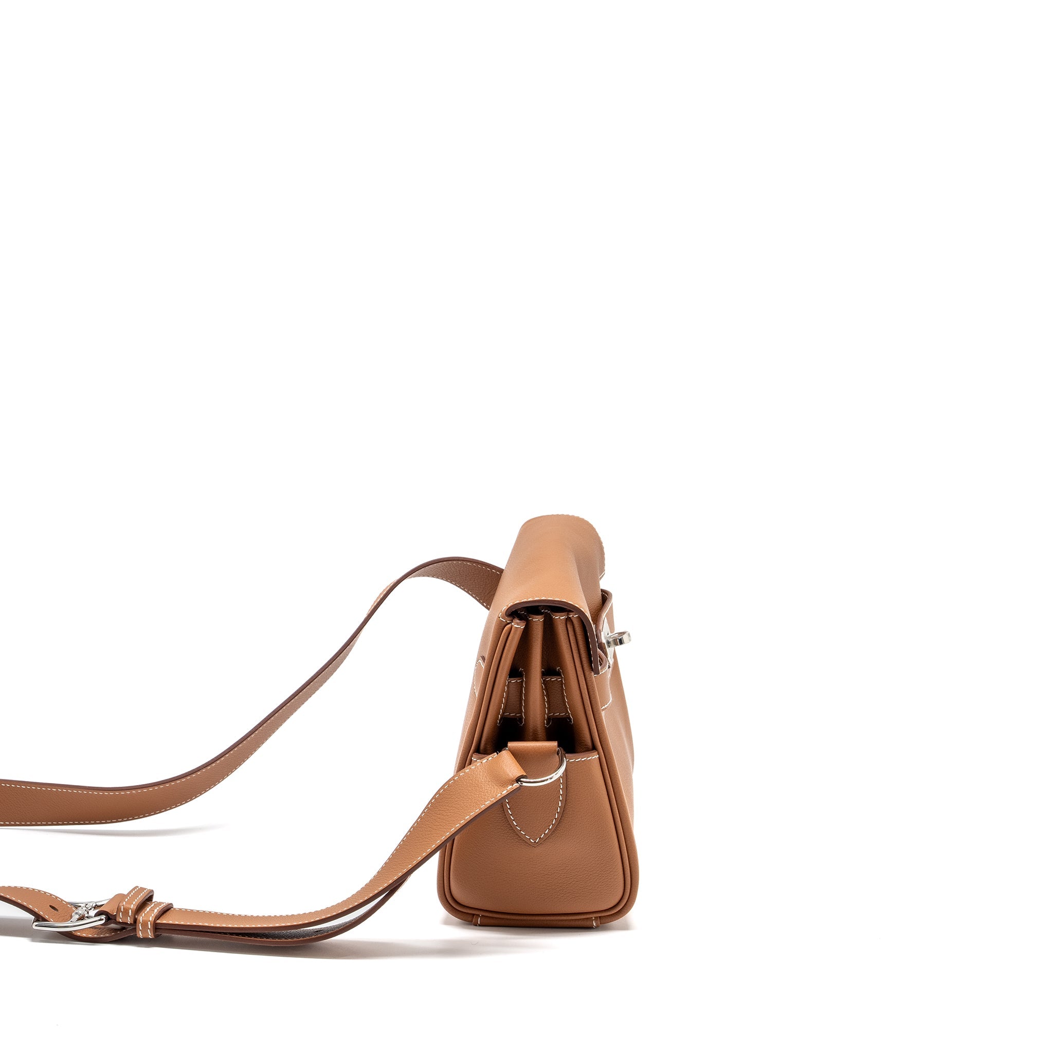 KELLY MESSENGER PM BAG EVERCOLOR GOLD SHW
