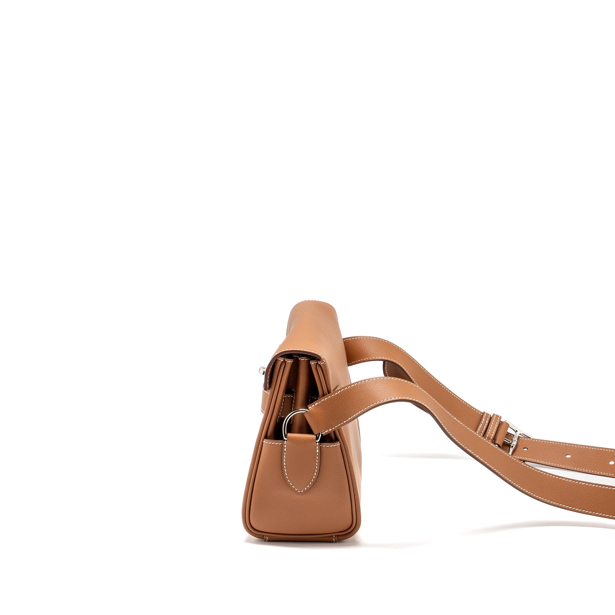 KELLY MESSENGER PM BAG EVERCOLOR GOLD SHW