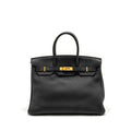 HERMES BIRKIN 35 TOGO BLACK GHW