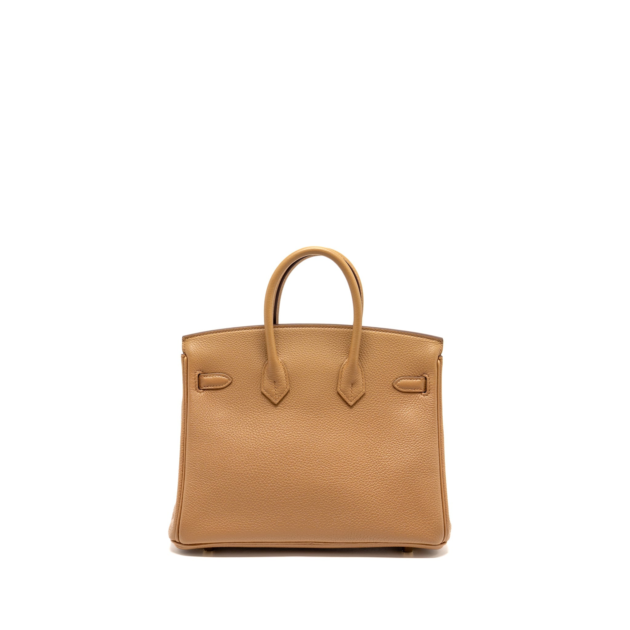 HERMES BIRKIN 25 TOGO BISCUIT GHW