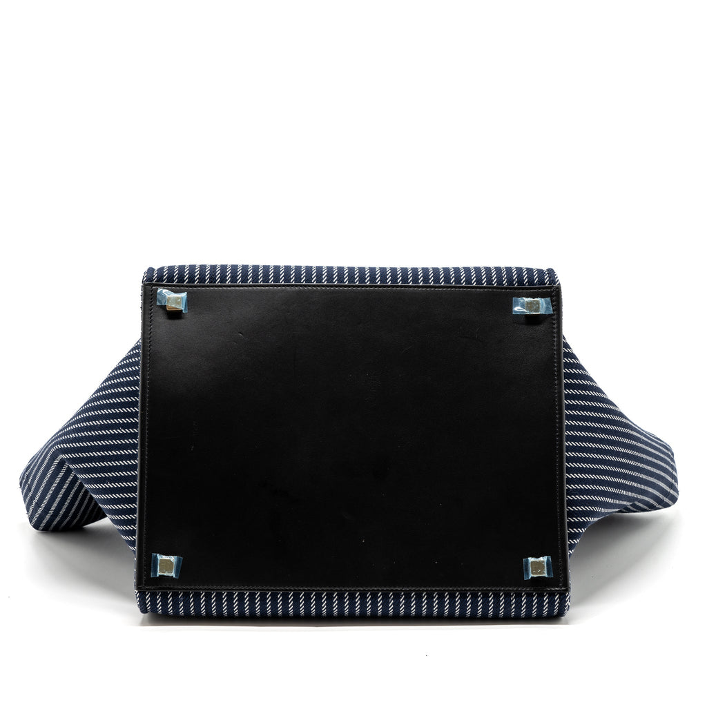 PHANTOM LUGGAGE BAG CANVAS /  LEATHER DARK BLUE / BLACK GHW