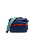 MESSENGER BAG MONOGRAM CANVAS PACIFIC BLUE/ MULTICOLOUR HARDWARE