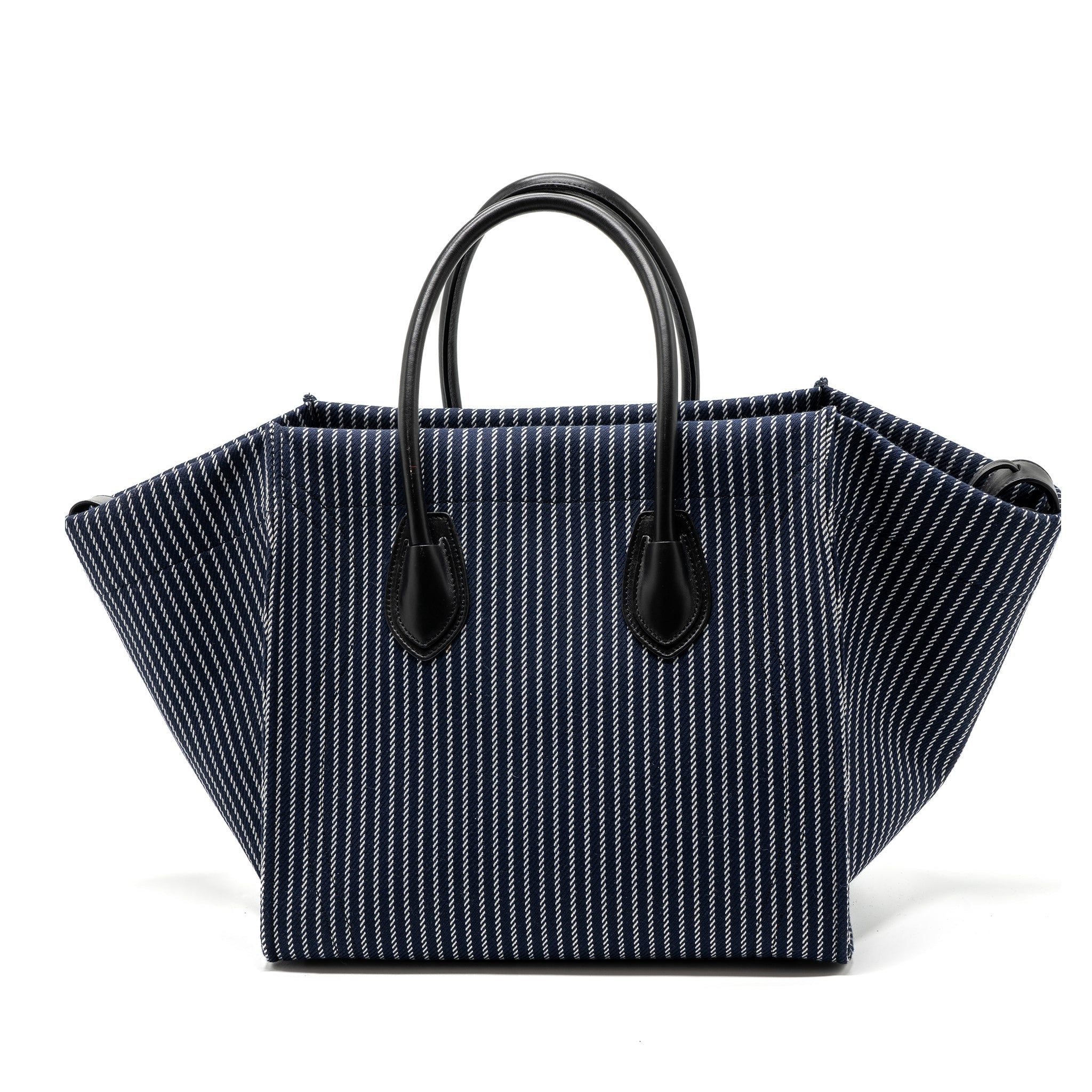 PHANTOM LUGGAGE BAG CANVAS /  LEATHER DARK BLUE / BLACK GHW