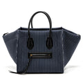 PHANTOM LUGGAGE BAG CANVAS /  LEATHER DARK BLUE / BLACK GHW