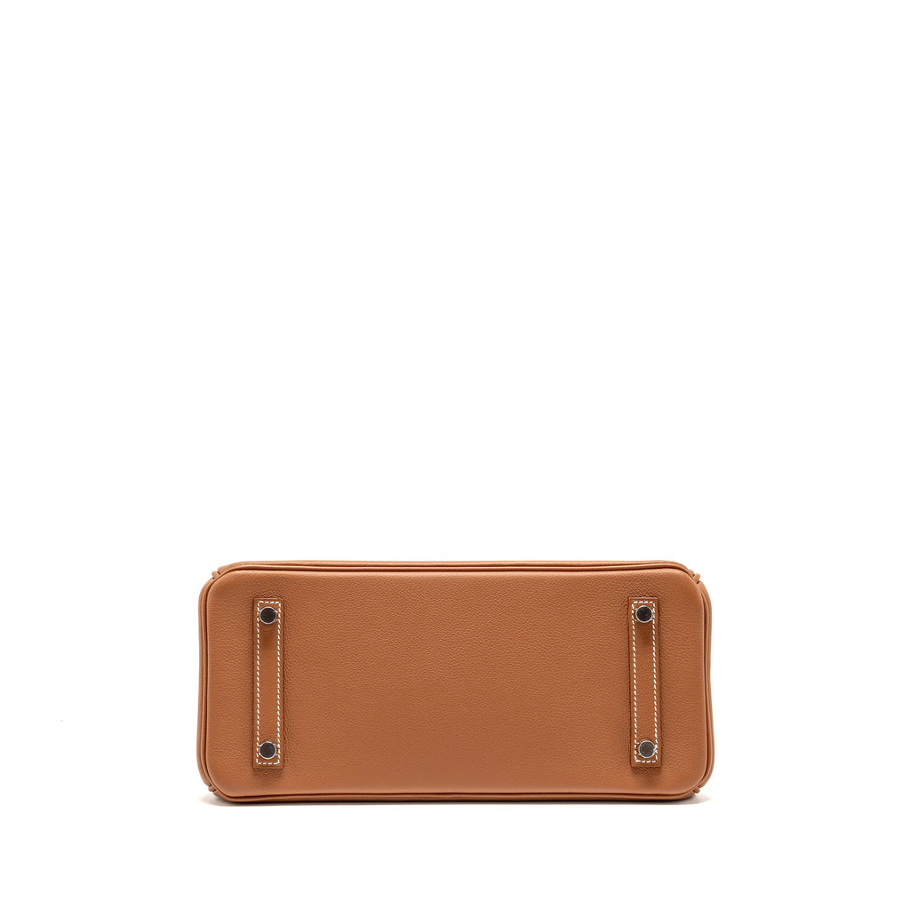 HERMES BIRKIN SHOULDER 29 EVERCOLOR GOLD SHW