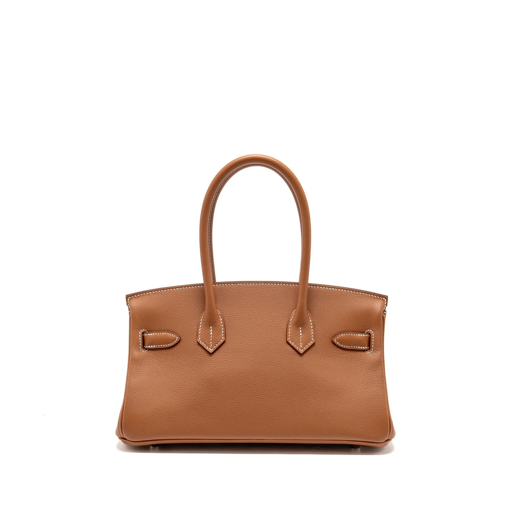 HERMES BIRKIN SHOULDER 29 EVERCOLOR GOLD SHW