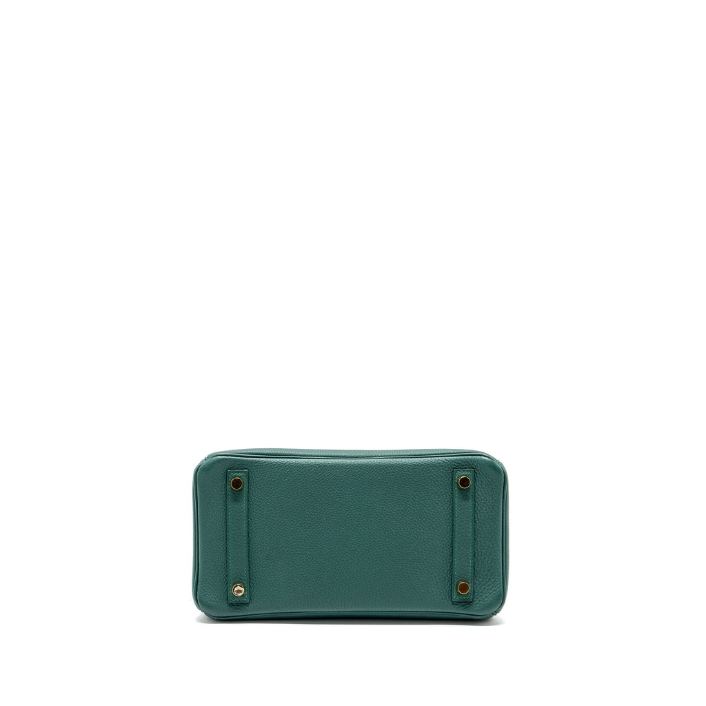 HERMES BIRKIN 25 TOGO Z6 MALACHITE GHW