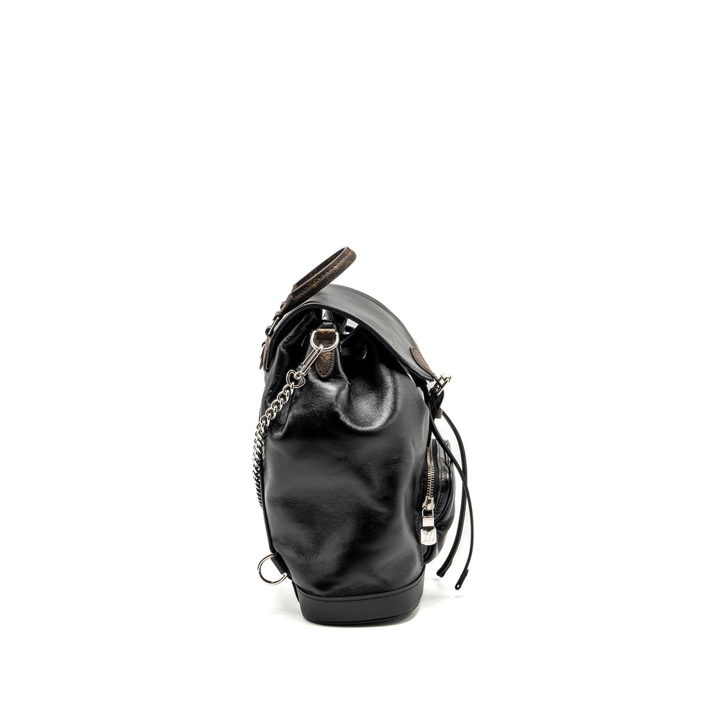 MONTSOURIS BACKPACK PM LAMBSKIN BLACK SHW