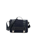 VINTAGE MESSENGER SHOULDER BAG FELT/CANVAS BLACK SHW