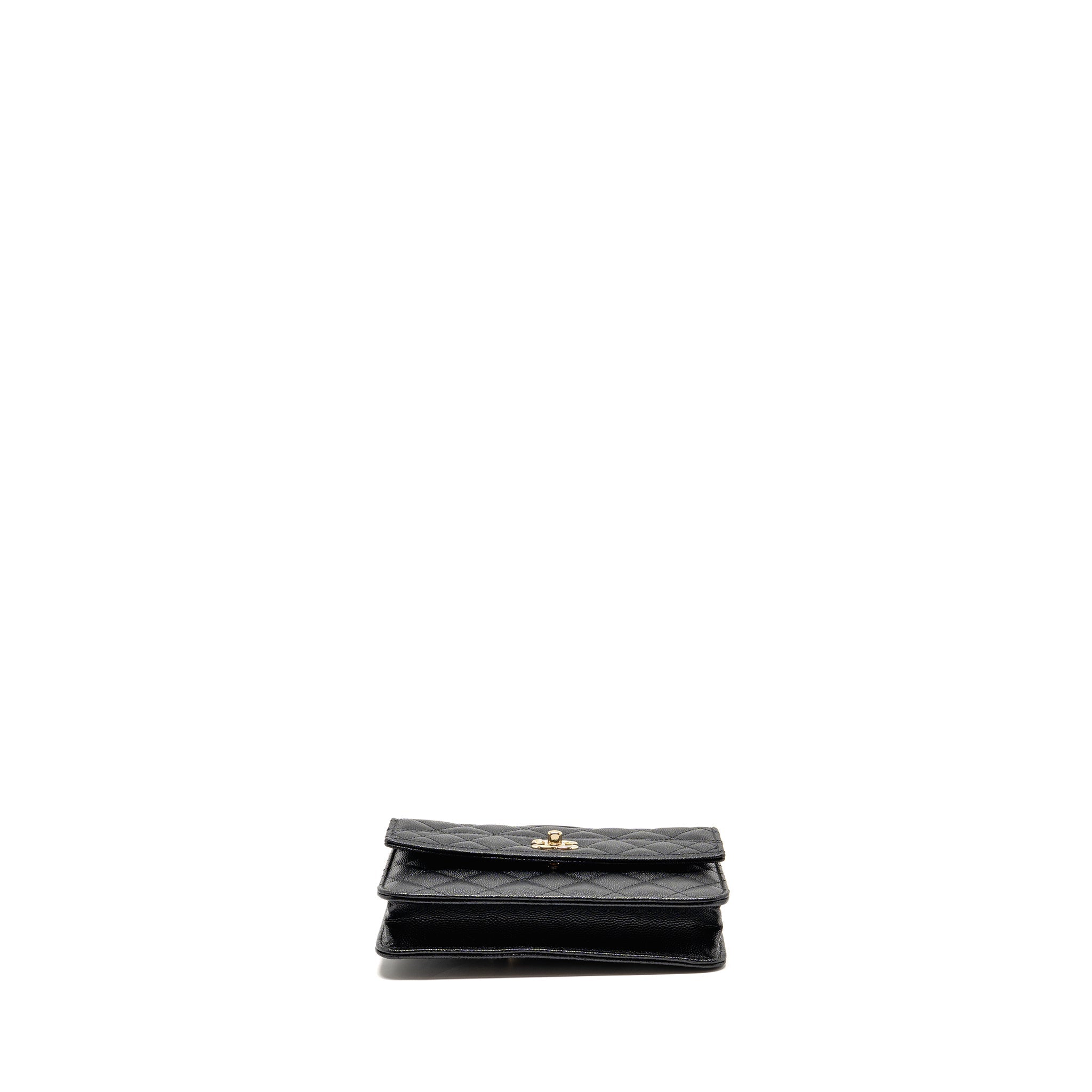 25C QUILTED CC TOP HANDLE MINI BACKPACK CAVIAR BLACK LGHW (MICROCHIP)