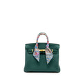 HERMES BIRKIN 25 TOGO Z6 MALACHITE GHW