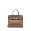 HERMES BIRKIN 30 TOGO ETOUPE SHW