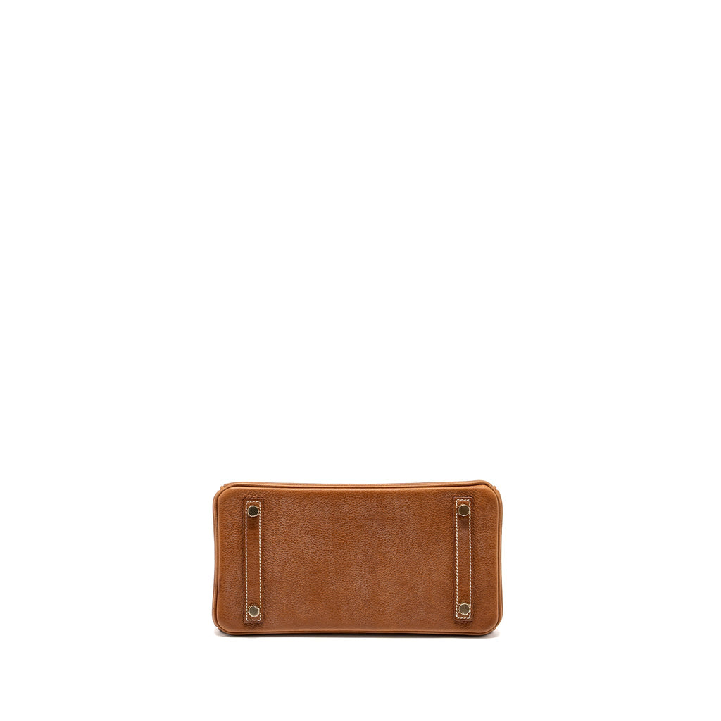 HERMES BIRKIN 25 BARENIA FAUBOURG FAUVE GHW