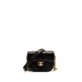 MESSENGER BAG CALFSKIN BLACK GHW