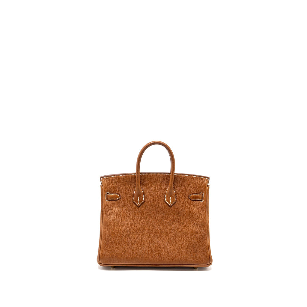 HERMES BIRKIN 25 BARENIA FAUBOURG FAUVE GHW