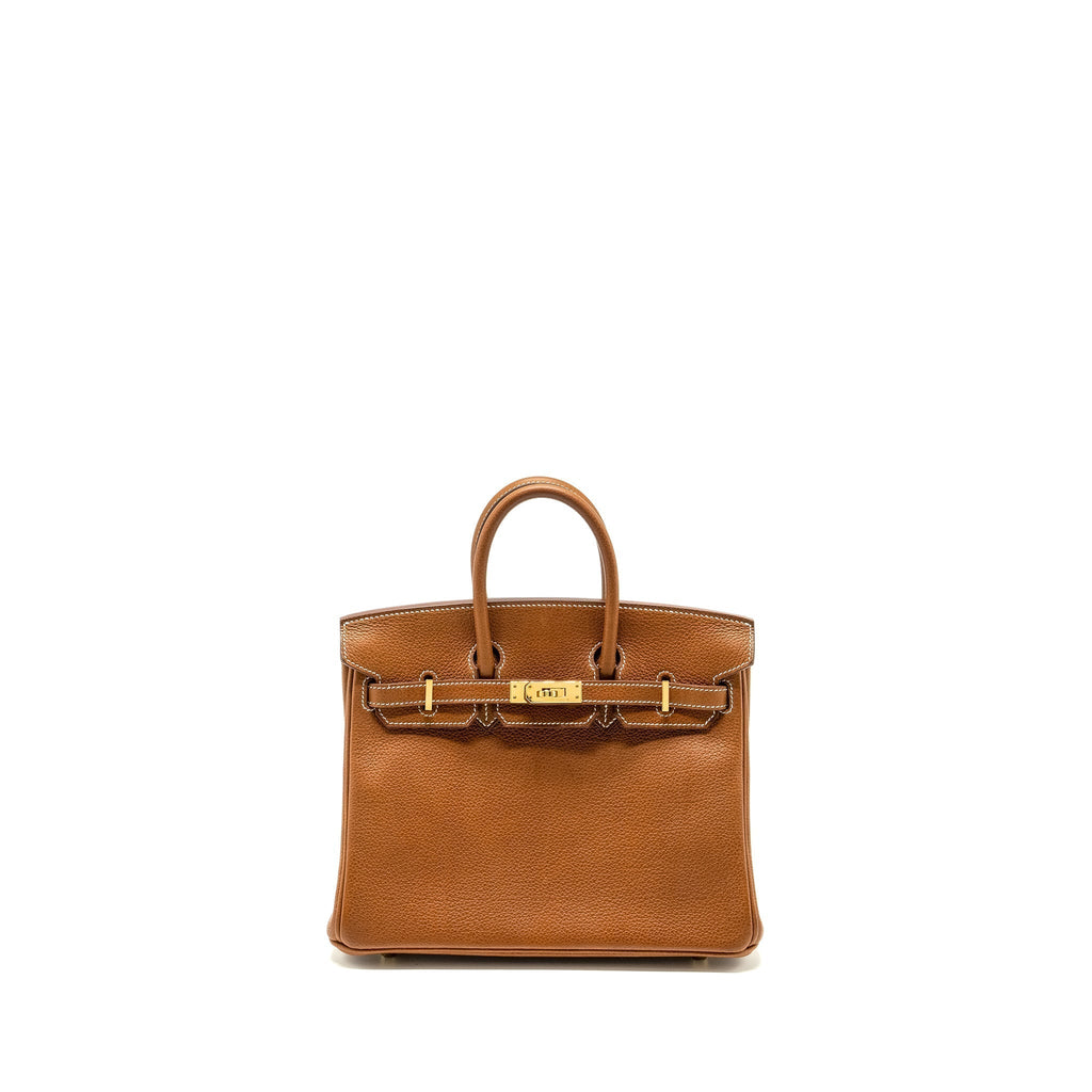 HERMES BIRKIN 25 BARENIA FAUBOURG FAUVE GHW