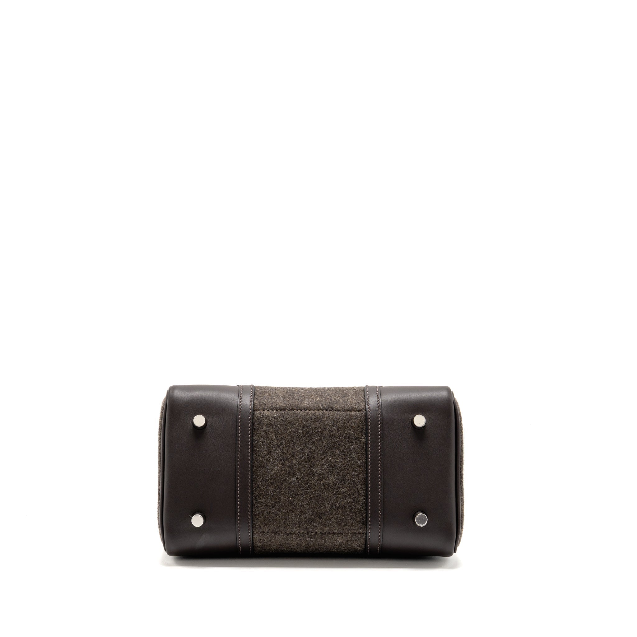 HERMES BIRKIN 25 GO TEAM SWIFT EBENE/BLACK/CHOCOLATE SHW