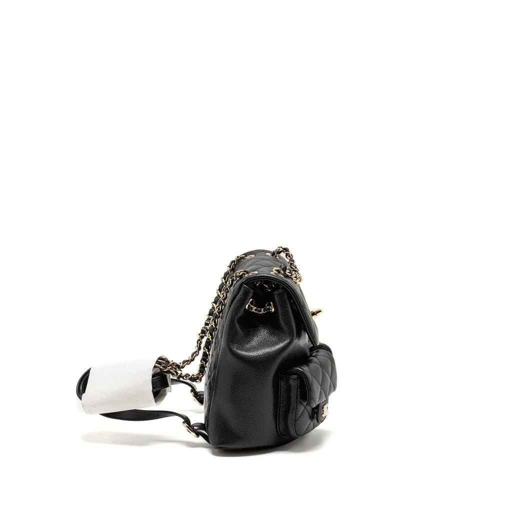 TRIPLE PACK DUMA BACKPACK CAVIAR BLACK LGHW (MICROCHIP)