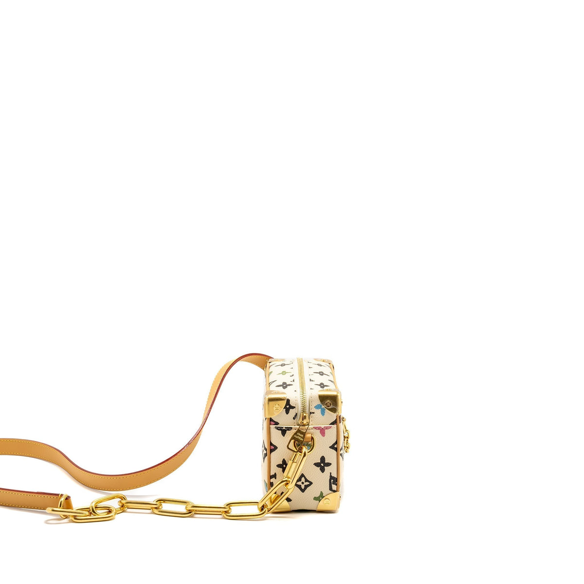 LOUIS VUITTON MINI SOFT TRUNK MONOGRAM CRAGGY CANVAS GHW