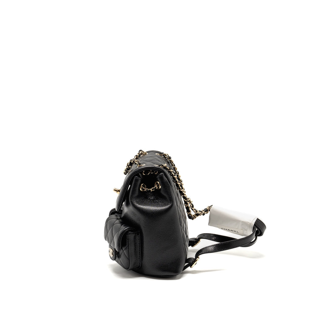 TRIPLE PACK DUMA BACKPACK CAVIAR BLACK LGHW (MICROCHIP)