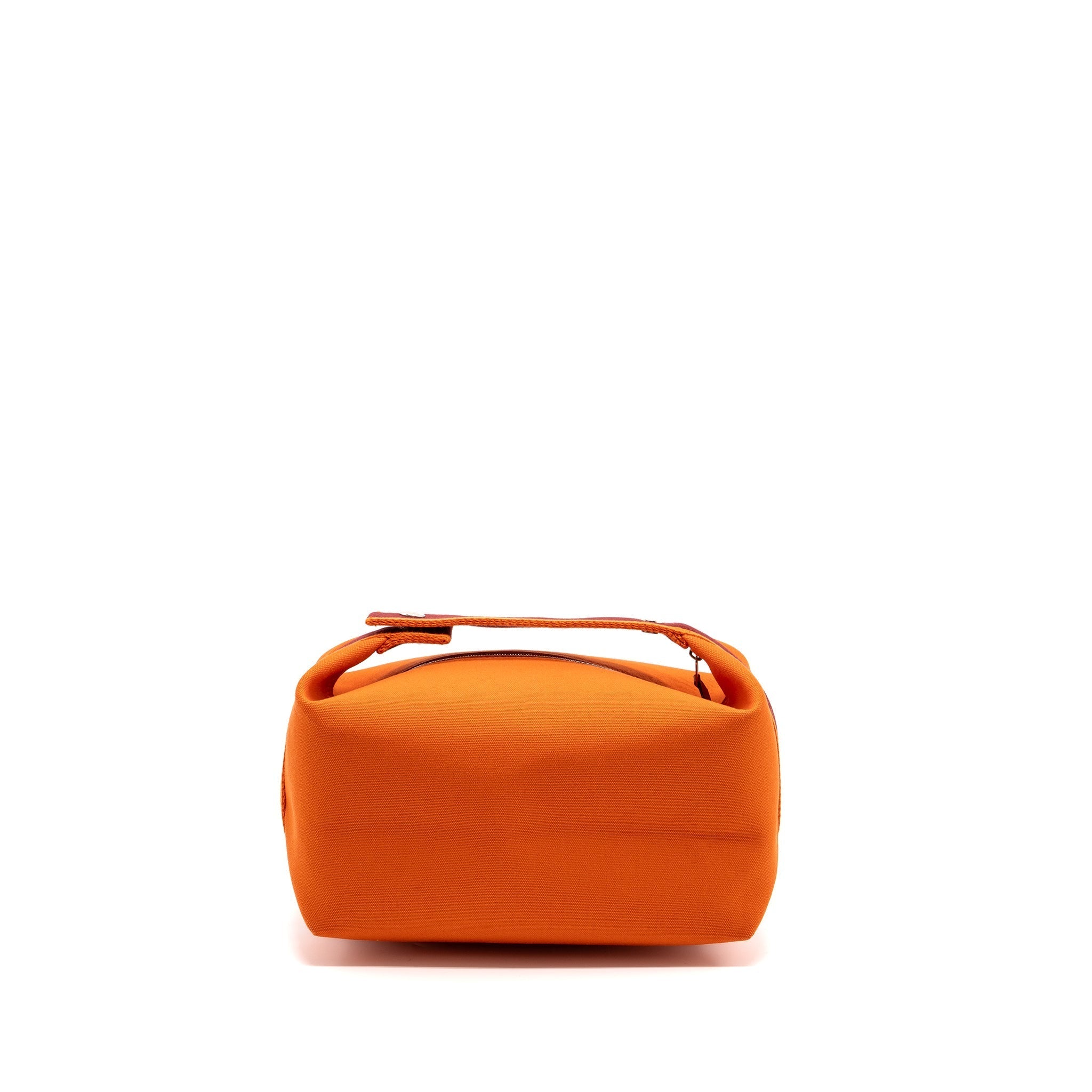 TROUSSE DE TOILETTE BRIDE A BRAC TRAVEL POUCH CANVAS ORANGE SHW